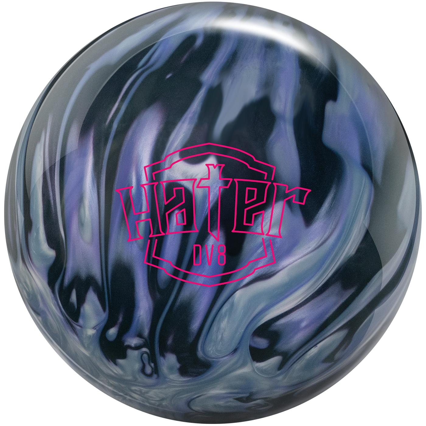 DV8 Hater Pearl Bowling Ball - High Performance Reactive Resin for Strikes & Spares | Perfect for Competitive Leagues & Tournaments