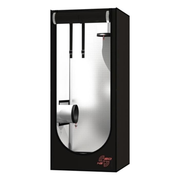 Secret Jardin Hydro Shoot 60 - 2x2x4.8 ft Hydroponic Grow Tent for Indoor Plants | Perfect for Home Gardening, Seed Starting & Herb Cultivation