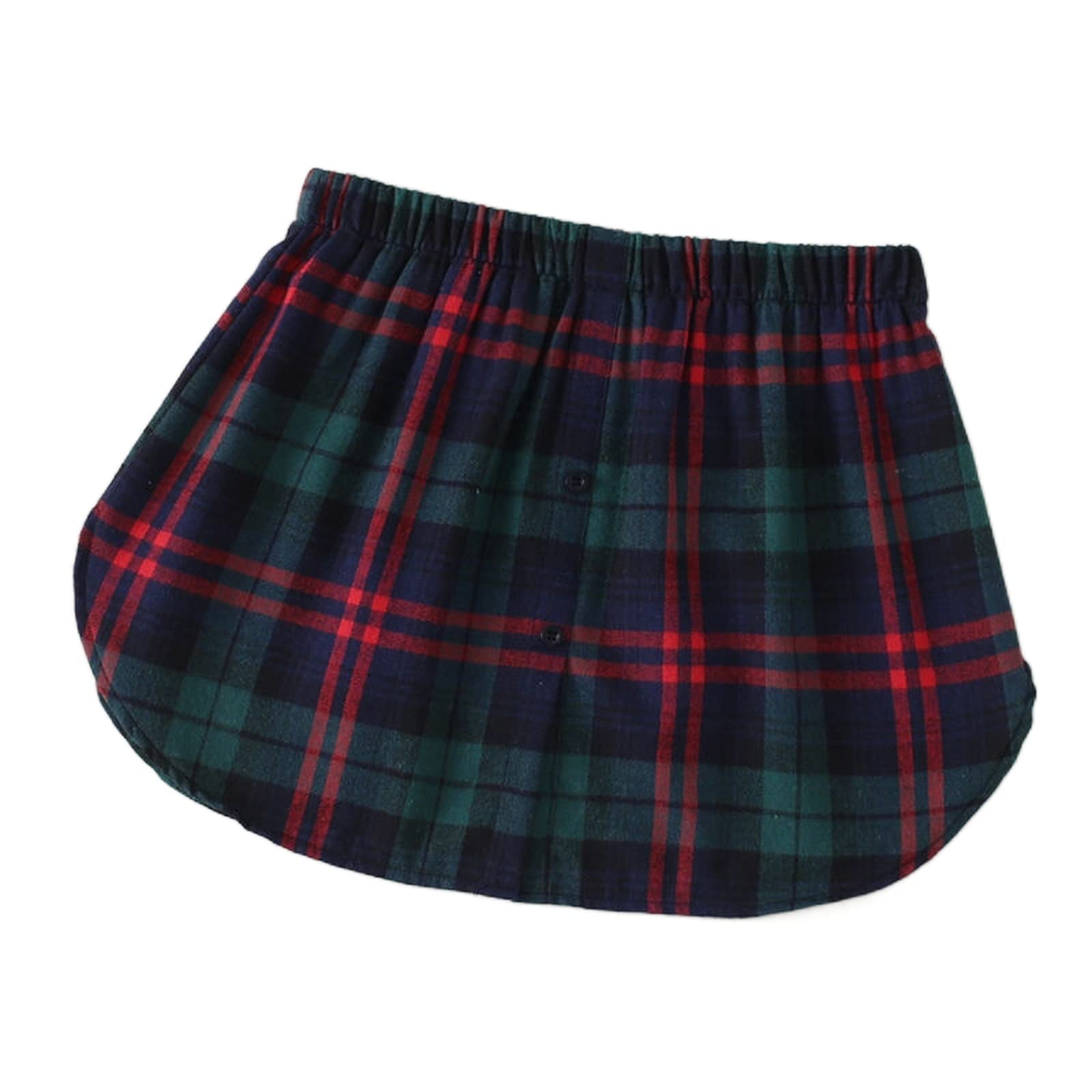 Y2K Women's High Waist Elastic Adjustable Layering Fake Top with Split Hem - Trendy A-Line Skirt for Casual Outfits & Retro Fashion
