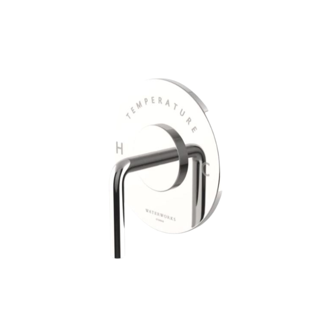 Waterworks Flyte Thermostatic Control Valve Trim - Dark Nickel Finish for Bathroom & Shower Faucet Installation