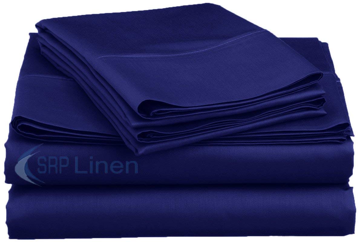 Premium 1500 Thread Count Egyptian Cotton Sheet Set - 4-Piece Queen Size with 15