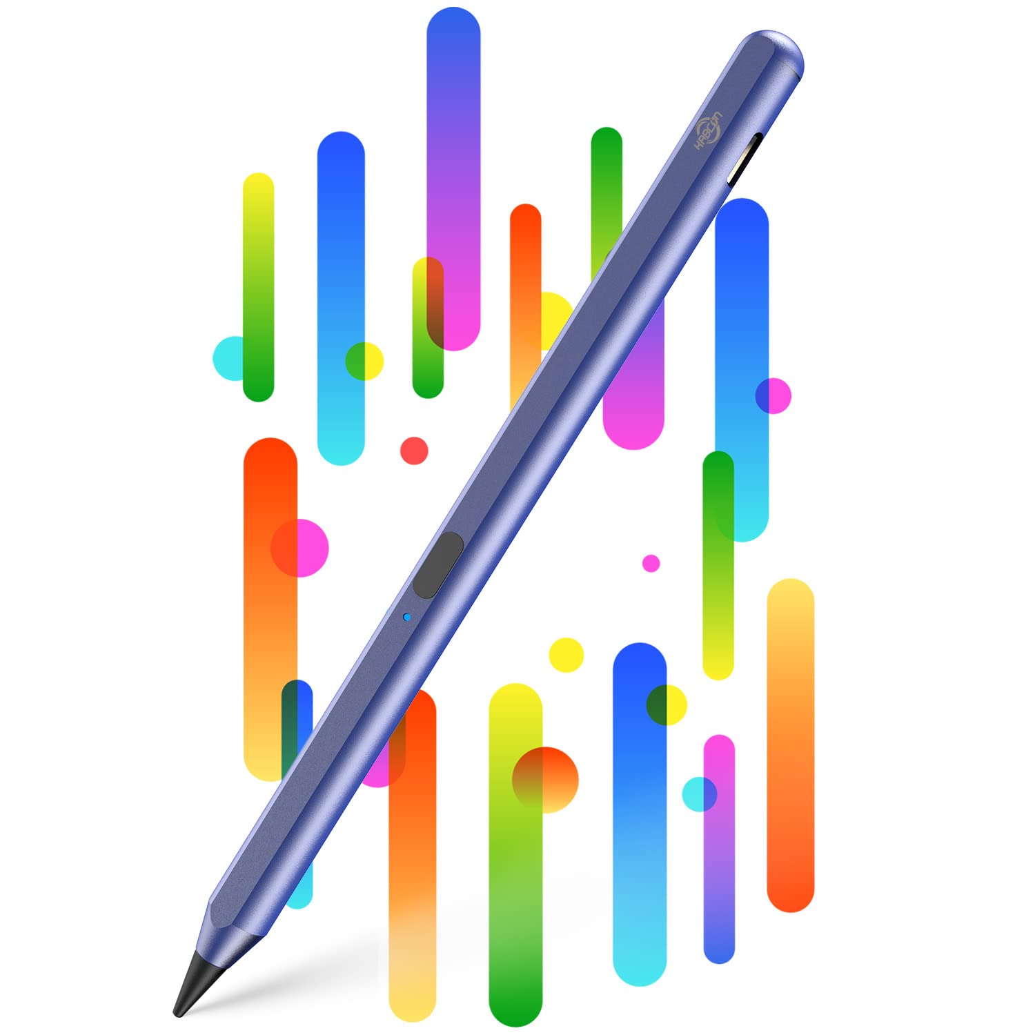 KABCON Stylus Pen for iPad 2018-2023 - Apple Pencil Alternative with Tilt & Palm Rejection, Magnetic Attachment - Compatible with iPad 6th/7th/8th/9th Gen, iPad Mini 5th/6th Gen, iPad Pro 11
