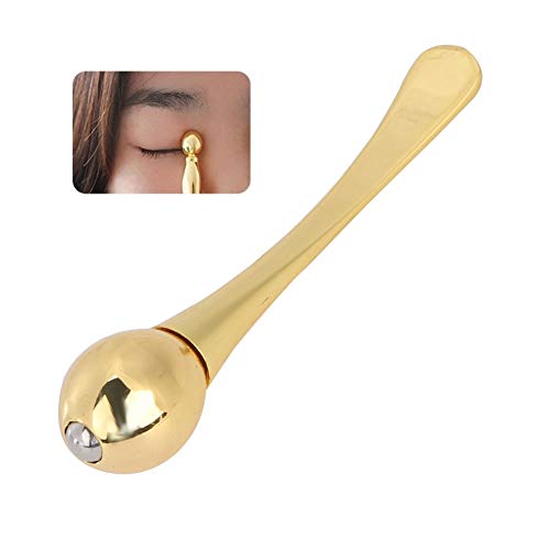 Cooling Eye Roller Ball - Anti-Wrinkle Eye Massager & Face Massage Stick for Skin Care, Dual Use as Cream Applicator Spoon - Perfect for Puffiness Relief & Skincare Routine at Home/Office
