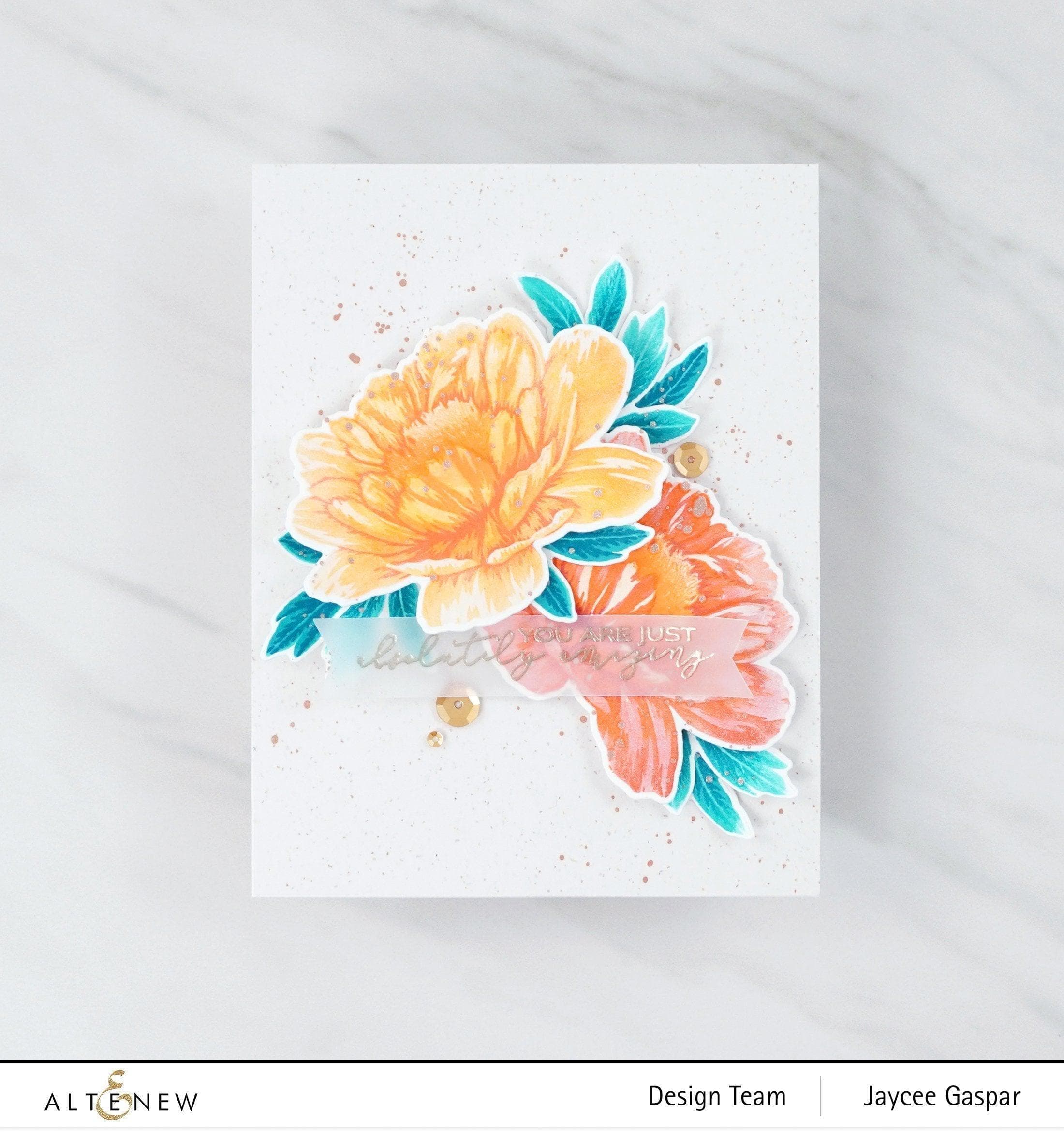 Hawaiian Coral Flower Layering Stamp & Die Set for Card Making, Scrapbooking, and DIY Crafts – Perfect for Handmade Greeting Cards and Paper Art Projects