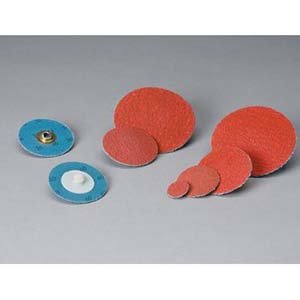 Standard Abrasives 525318 Quick Change TS Ceramic 2-Ply Discs - 1-1/2 Inch x TS, 120 Grit, 400-Pack | Durable Sanding Discs for Metal, Wood & Automotive Surface Prep | Ideal for Grinding, Polishing & Finishing