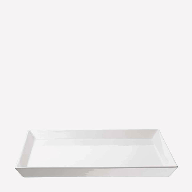 ASA Germany Poletto Large White Serving Tray - Perfect for Dining, Entertaining & Home Decor