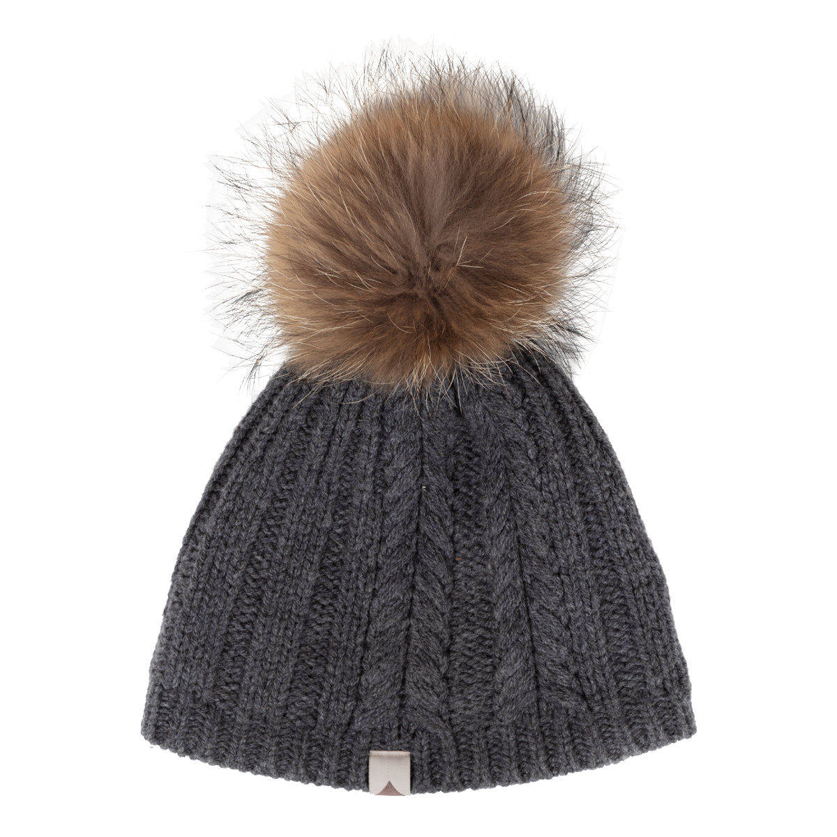 Azyre Inspire POM Beanie - Soft Winter Knit Hat with Faux Fur Pom for Women & Men - Perfect for Cold Weather, Outdoor Activities & Fashion Accessories