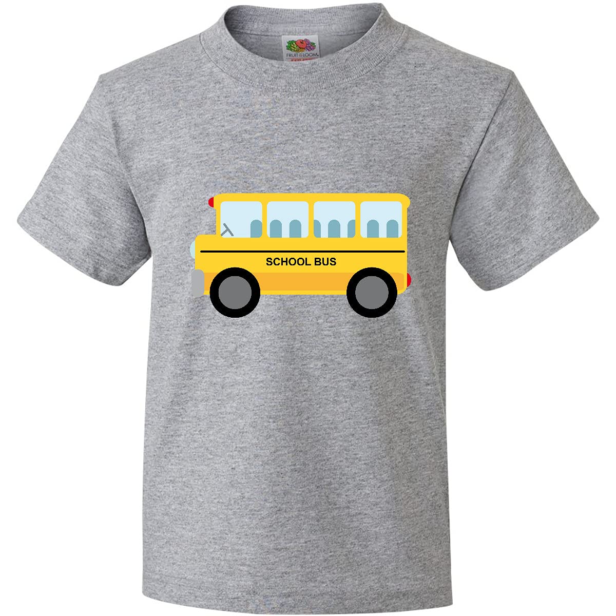 Inktastic School Bus Youth T-Shirt - Fun Graphic Tee for Kids - Back to School, Field Trips & Everyday Wear