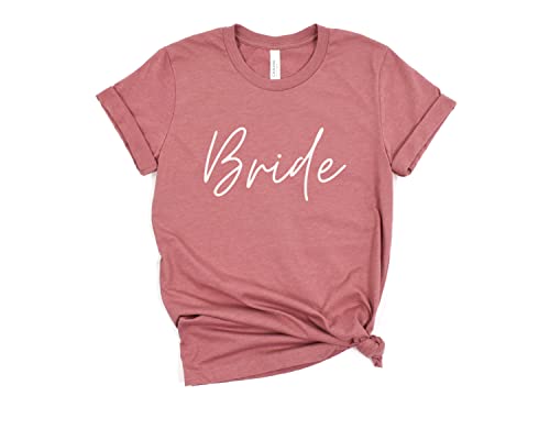 Bachelorette Party Shirts for Bride & Bridesmaids - Custom Bride Tribe & Groom Shirts - Perfect for Wedding Showers, Bachelorette Parties & Bridal Squad Events