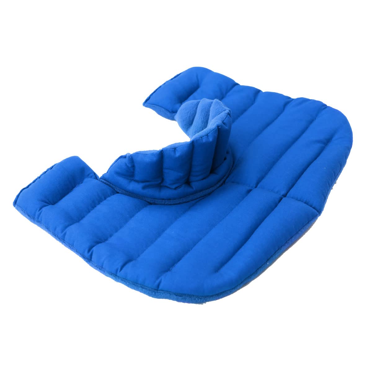 Microwavable Heating Pad for Neck, Shoulder & Upper Back Pain Relief - Large Portable Heat Wrap - Blue Microwaveable Heating Pad for Muscle Relaxation & Comfort - Perfect for Home, Office & Travel Use - 1 Pack