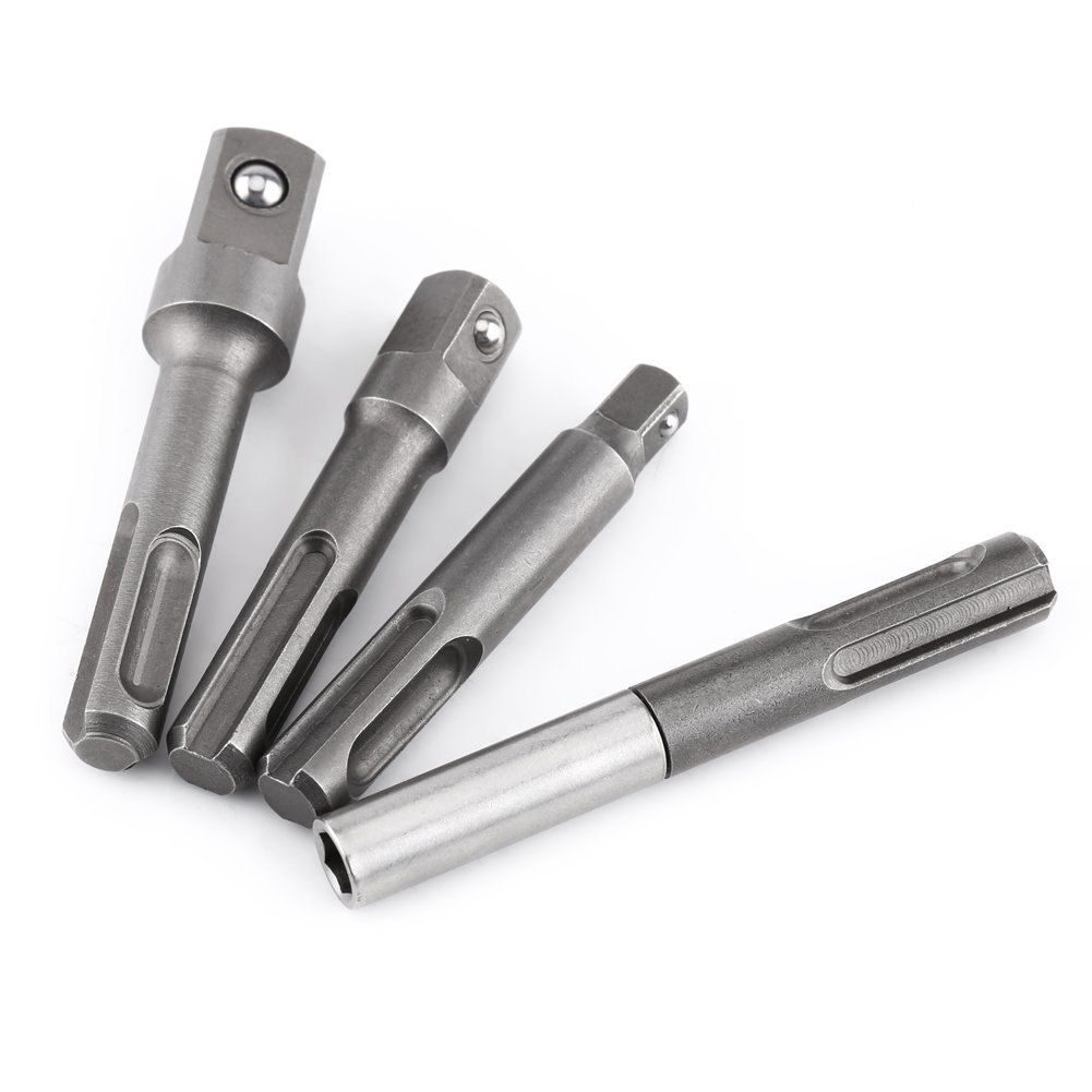 4-Piece SDS Bit Holder Set - 1/4