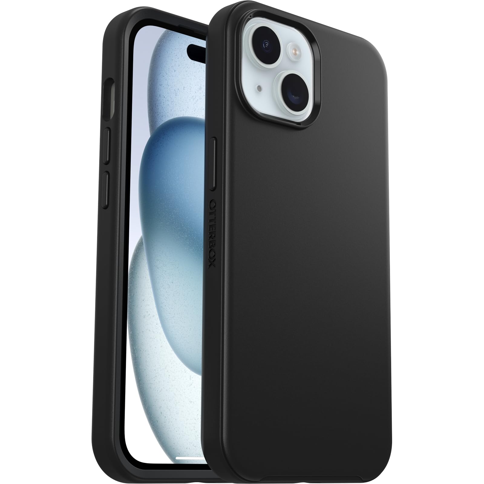 OtterBox Symmetry Series Shockproof & Drop-Proof Protective Thin Case for iPhone 16e/15/14/13 - Military-Grade Certified (3x Tested) - Sleek Black Design - Perfect for Outdoor Adventures, Travel & Everyday Protection