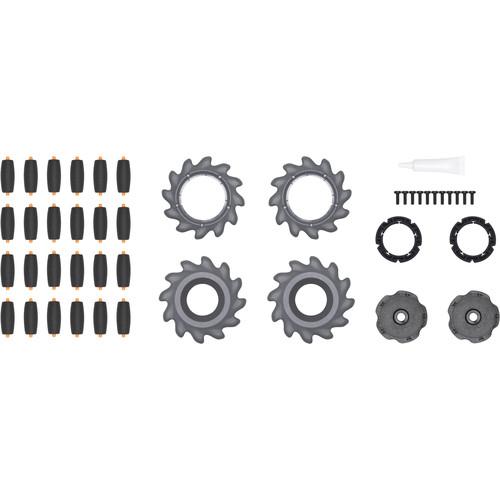 DJI RoboMaster S1 Mecanum Wheels Set (Pair) - Upgrade Your Robot for Omnidirectional Movement - Perfect for Robotics Competitions & STEM Learning