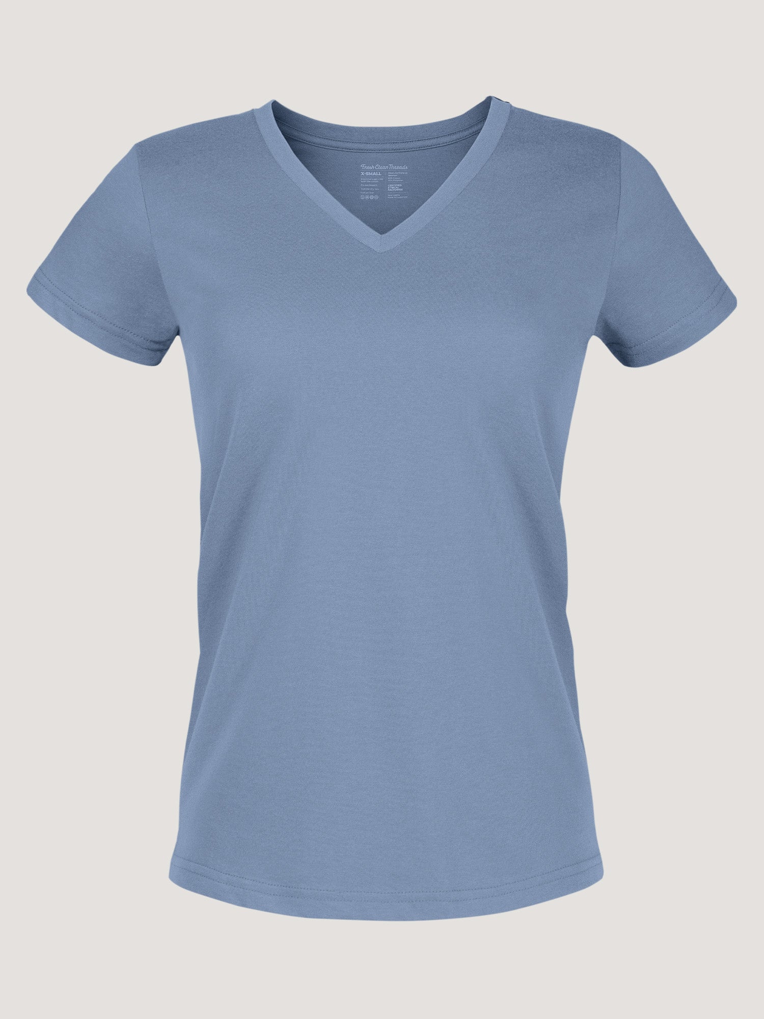 Women's Lakeshore V-Neck T-Shirt - Soft & Comfortable Casual Tee for Everyday Wear | Perfect for Work, Outings & Relaxation