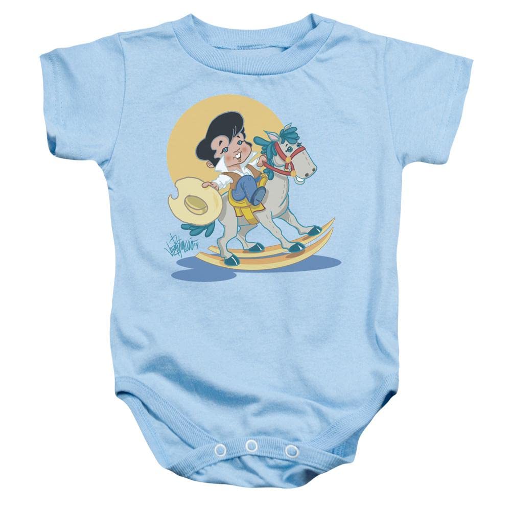 Elvis Presley Baby Bodysuit - Cute Yip E Onesie for Infants & Toddlers - Perfect for Music Lovers & Rock 'n' Roll Themed Parties