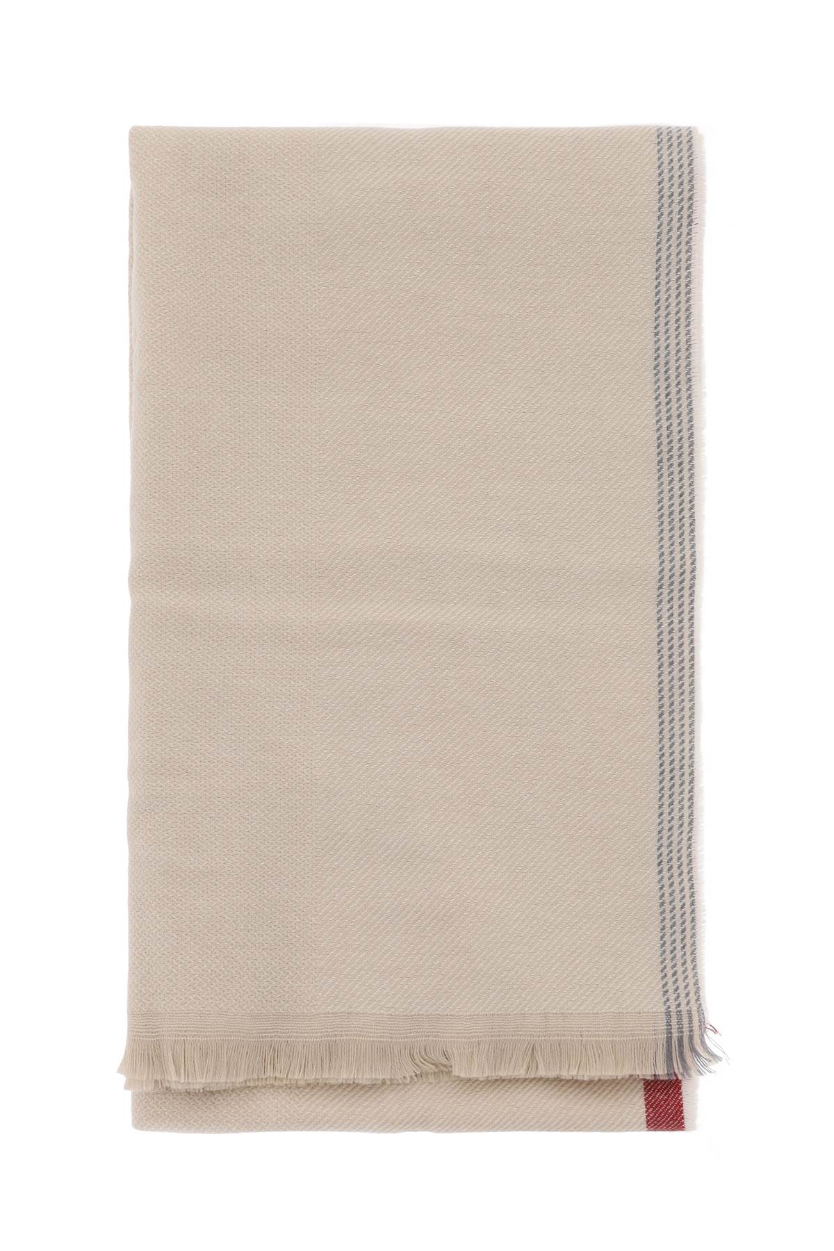 Brunello Cucinelli Luxury Wool & Cashmere Scarf for Women & Men - Soft Winter Fashion Accessory for Cold Weather & Outdoor Activities