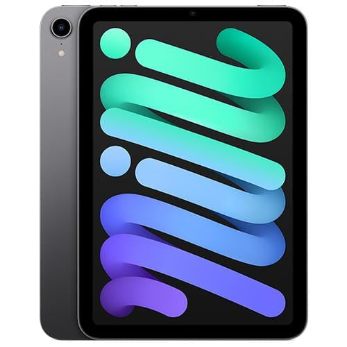 Apple iPad Mini (2021) 6th Gen 64GB WiFi - Portable Tablet for Work, Study & Entertainment | Compact Design for Travel & On-the-Go Use