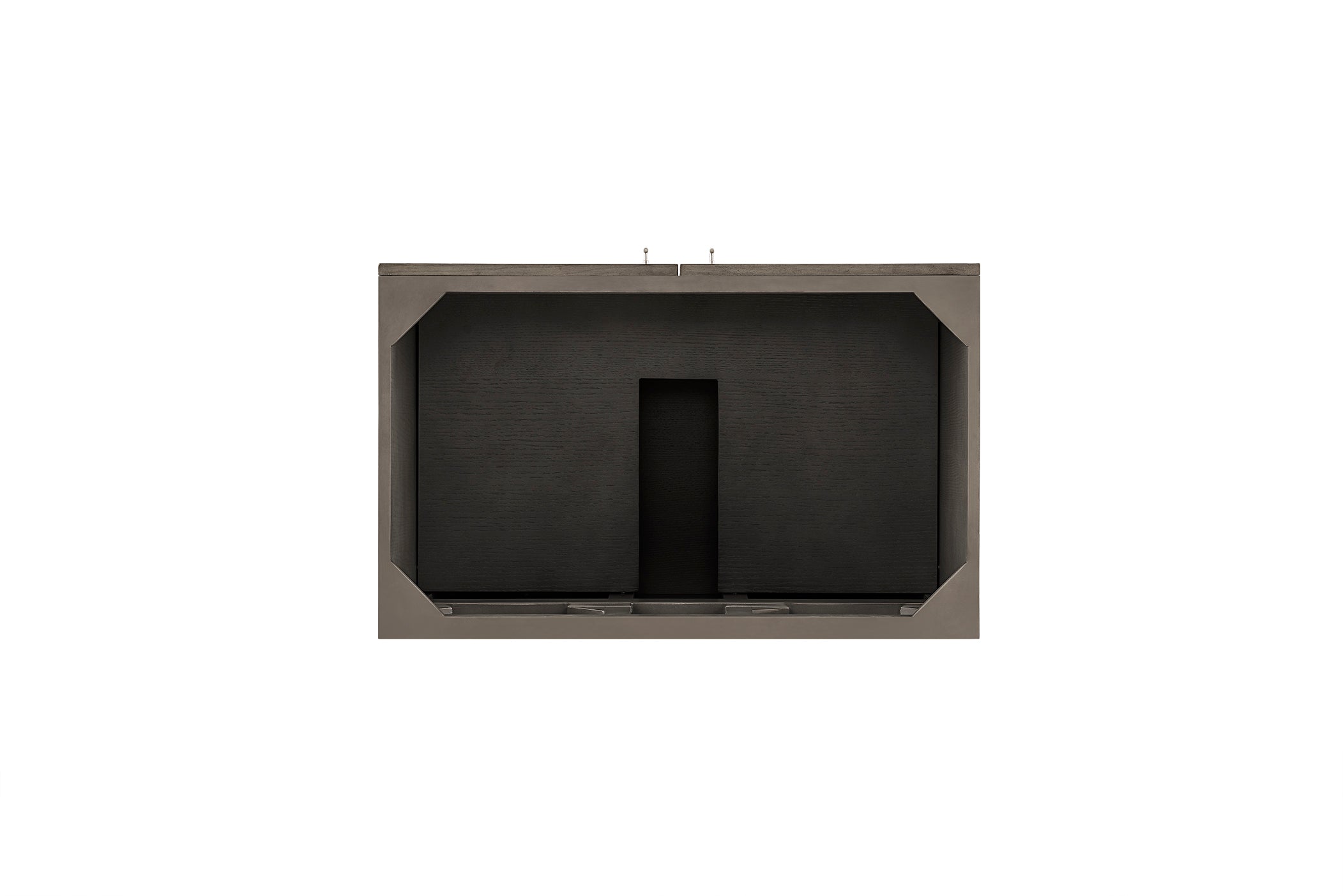 Metropolitan 36 Inch Single Bathroom Vanity in Silver Oak Finish - Perfect for Modern Home & Apartment Bathroom Remodeling