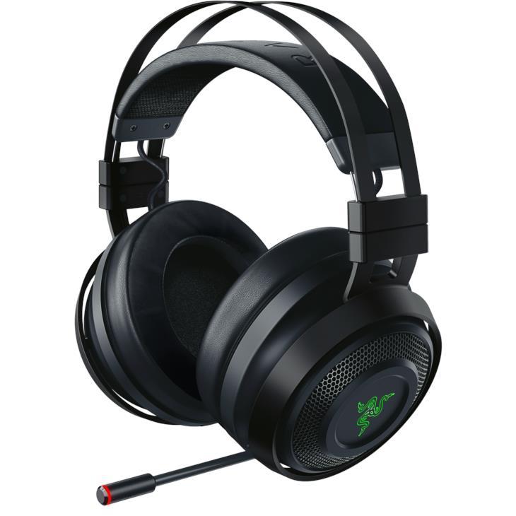 Razer Nari Ultimate Wireless Gaming Headset with Haptic Feedback - 7.1 Surround Sound for PC, PS4, Xbox - Perfect for Competitive Gaming & Immersive Entertainment