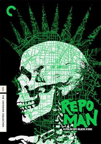 Repo Man (The Criterion Collection) [DVD] - Cult Classic Sci-Fi Comedy Film - Perfect for Movie Nights and Sci-Fi Enthusiasts