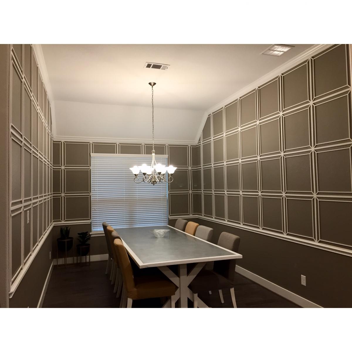Fairplay Decorative Fretwork Wall Panels - Elegant Laser Cut Wooden Room Dividers & Home Decor for Living Room, Bedroom, Office - Perfect for Modern Interior Design & Space Partitioning