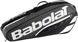 Babolat Pure X 3 Tennis Bag Gray - Premium Tennis Gear for Players & Coaches - Perfect for Tournaments, Practice & Travel