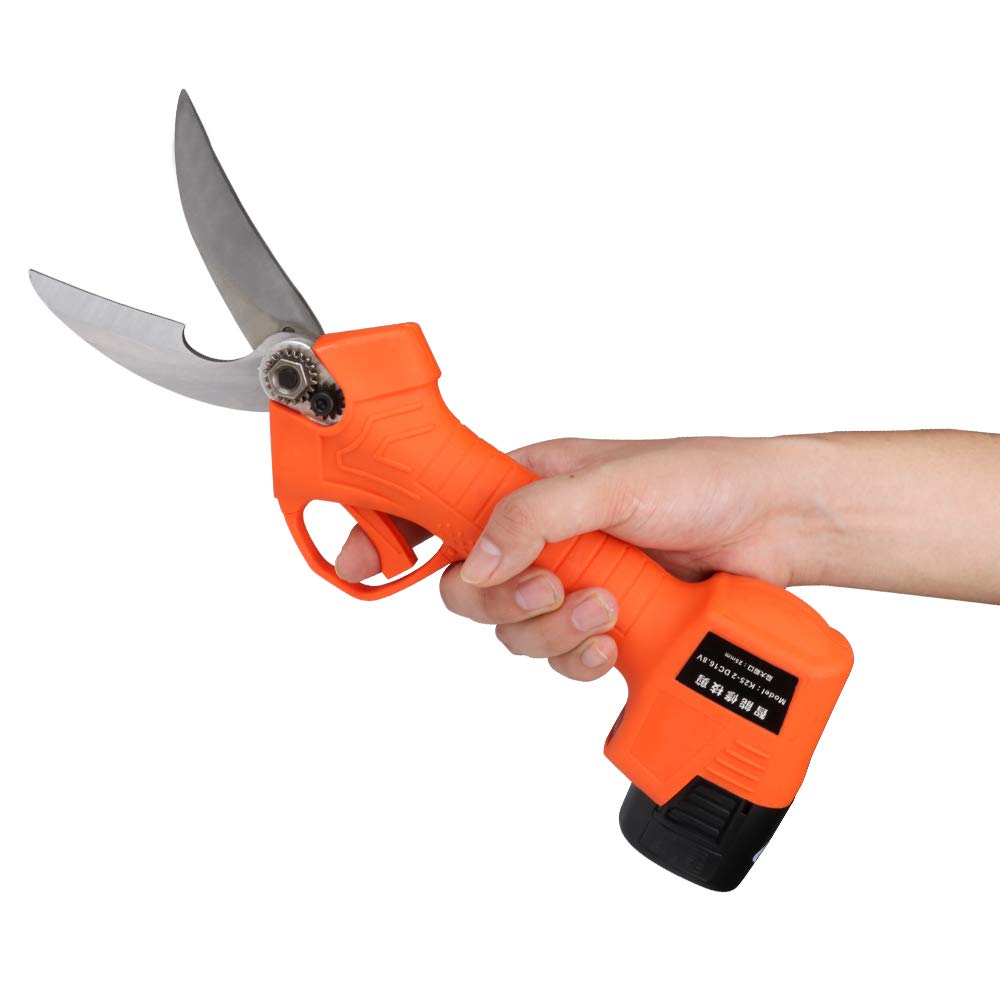 YKLP 16.8V Cordless Electric Kitchen Shears - Lithium Battery Powered Scissors with 25mm Cutting Diameter for Effortless Food Prep and Kitchen Tasks
