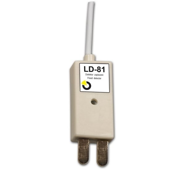 LD 81 Smart Water Leak Detector - Wireless Flood Alarm Sensor with Real-Time Alerts for Home, Basement & Bathroom Protection (White) | Prevent Water Damage & Mold Growth