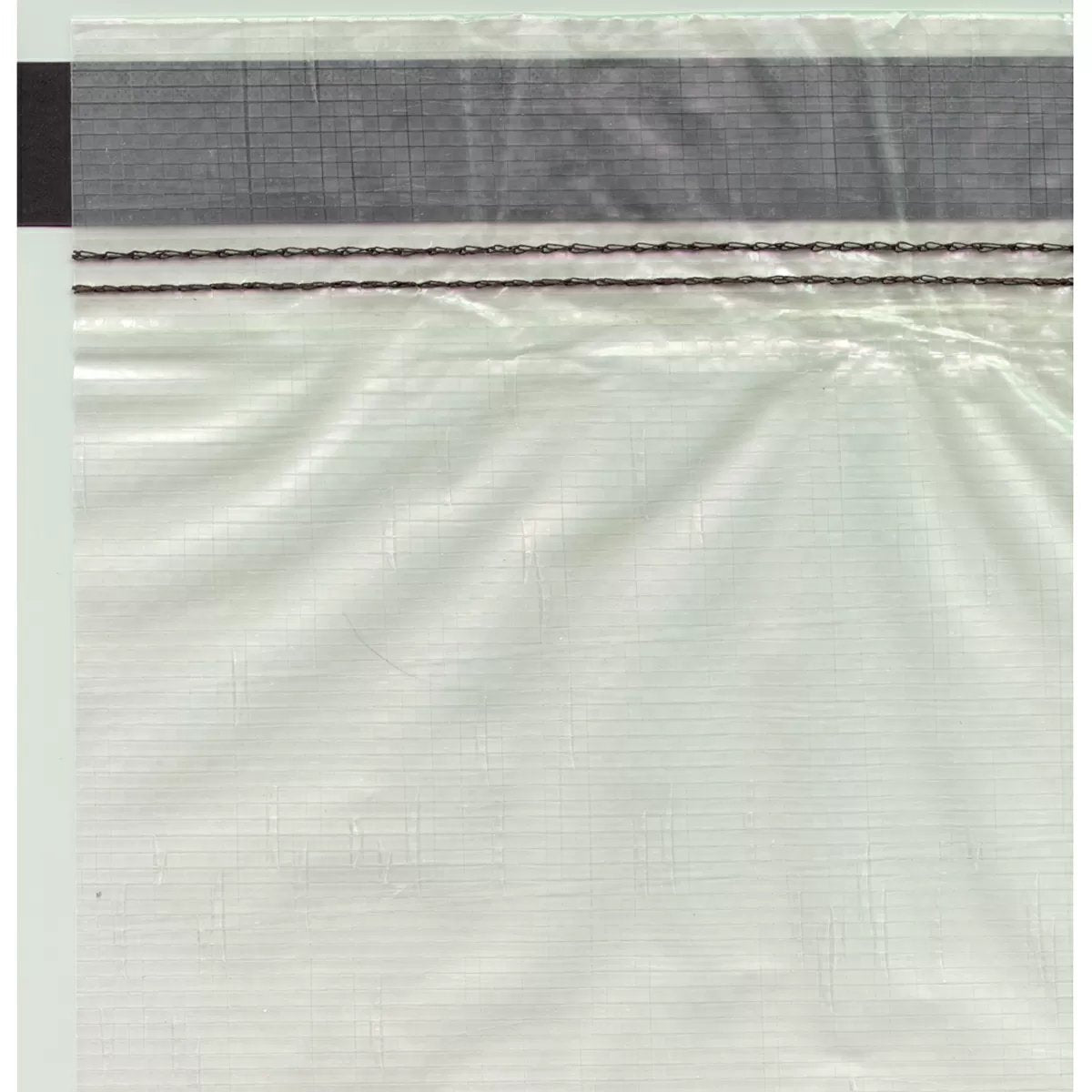 Fabtex Milky Clear Curtain - 5.3 oz Lightweight Sheer Window Drapes for Living Room, Bedroom & Kitchen - Soft Translucent Privacy Fabric for Home Decor