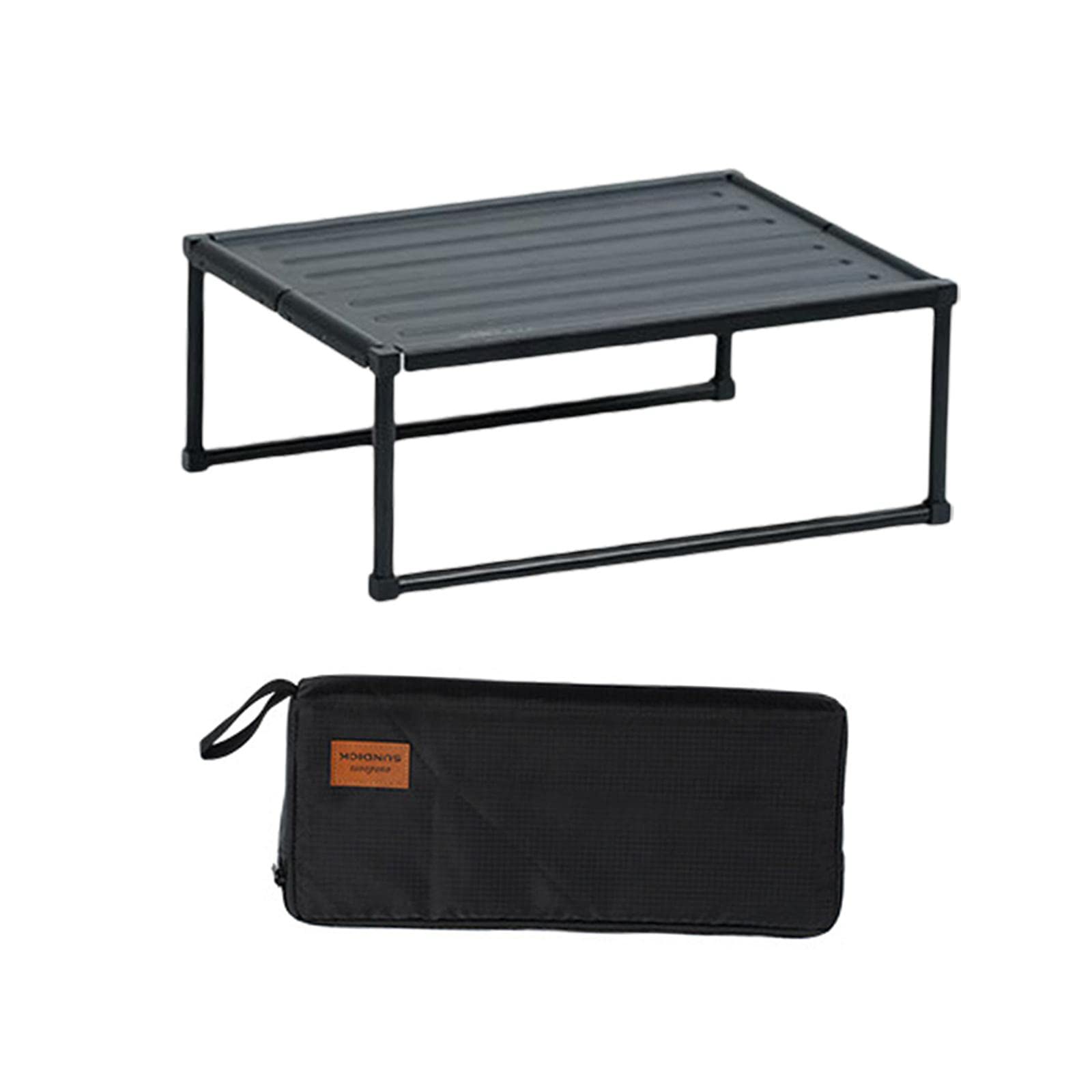 AMLESO Portable Folding Table - Lightweight Camping & Picnic Table for Outdoor, Patio, Backyard, Beach - Perfect for Travel, BBQ, and Tailgating