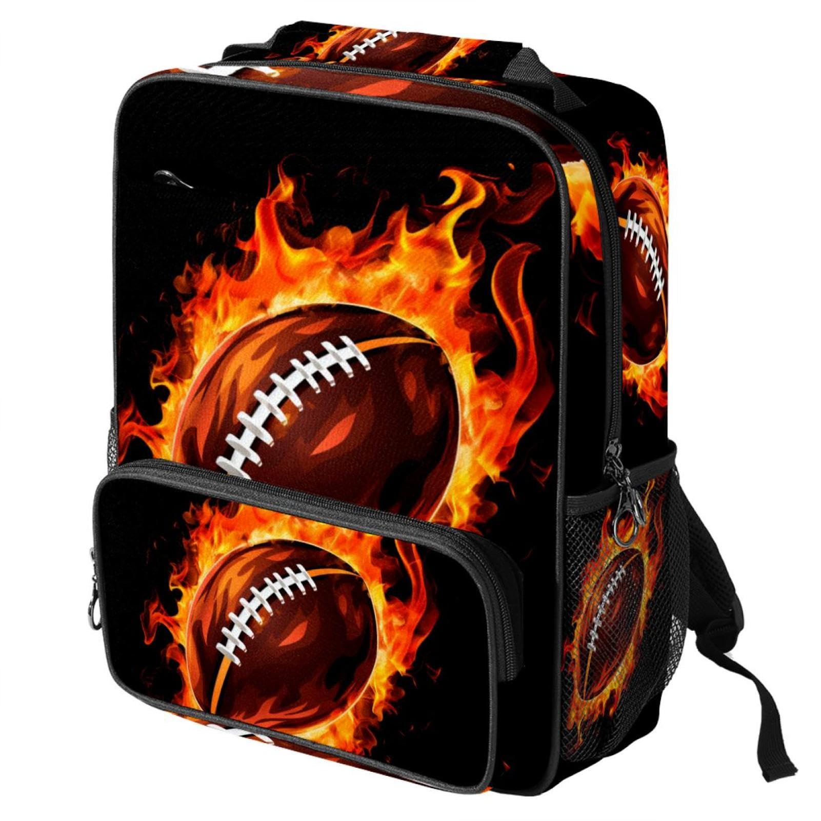 Best Travel Backpack for Men & Women - Durable Waterproof Hiking Backpack with Laptop Compartment | Perfect for Camping, Commuting & American Football Games