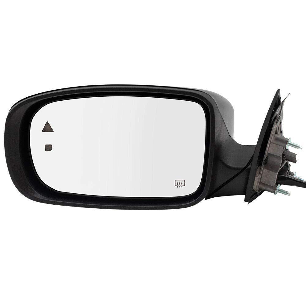 Heated Memory Power Side View Mirror with Blind Spot Detection for 2011-2019 Dodge Charger - Perfect for Night Driving and Parking Assistance