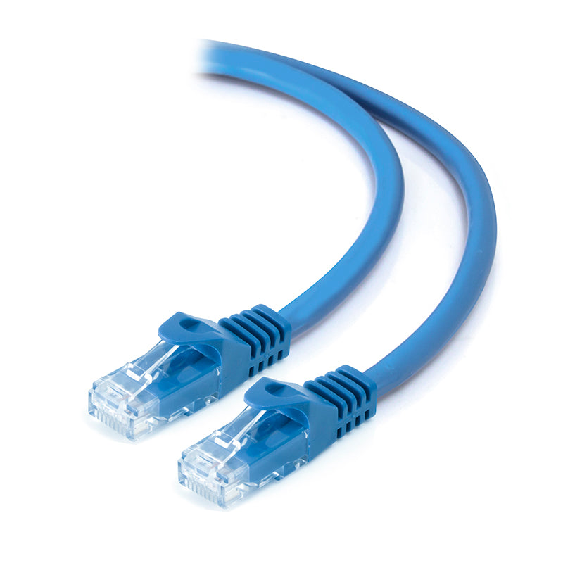 High-Speed Blue CAT6 Ethernet Cable 1000Mbps - Reliable Network Cable for Gaming, Streaming & Home Office - 10Gbps, 550MHz, UTP, RJ45 Connector - Perfect for PC, Laptop, Router & Smart TV Connections