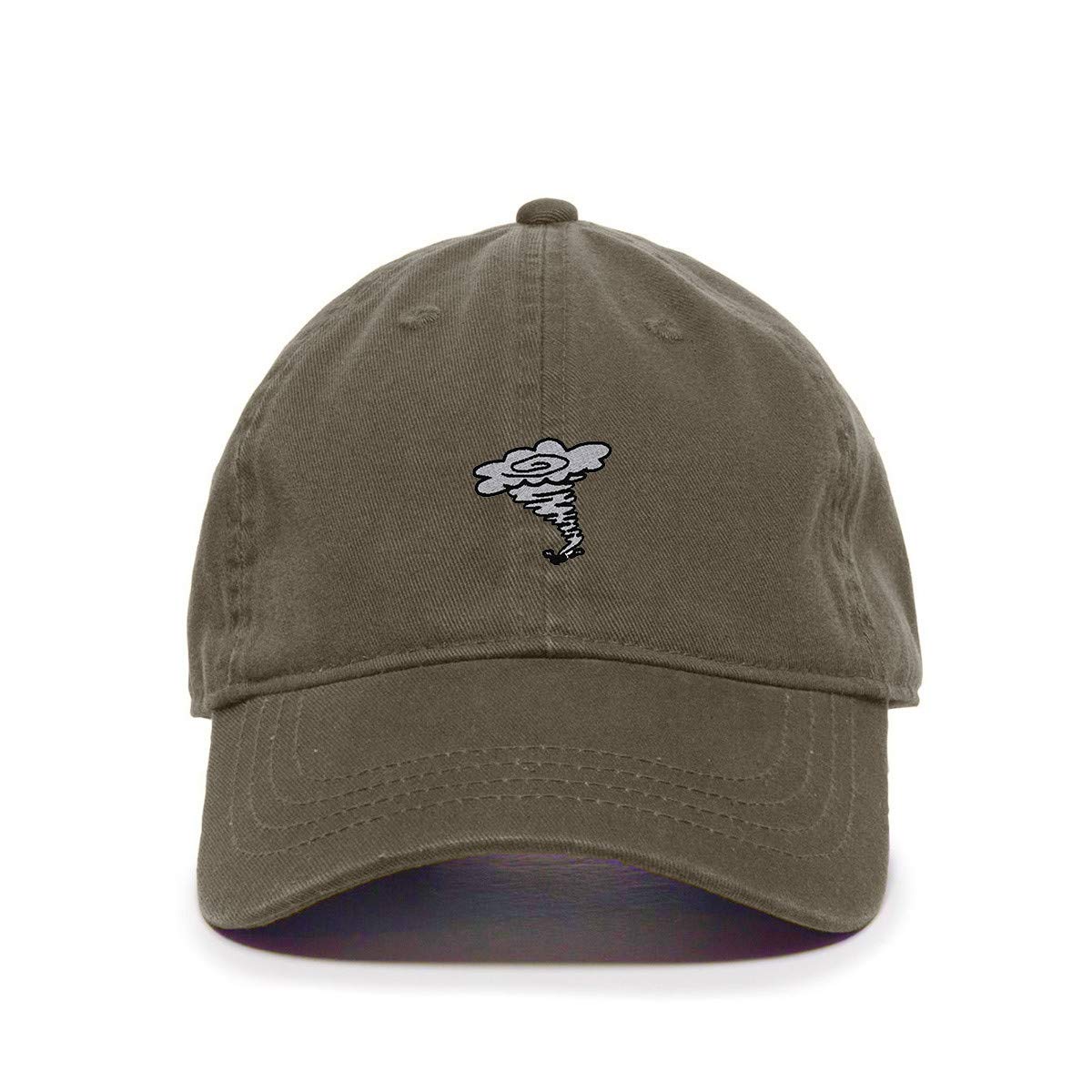Tornado Embroidered Cotton Baseball Cap - Adjustable Dad Hat for Men & Women - Perfect for Outdoor Sports, Casual Wear & Sun Protection