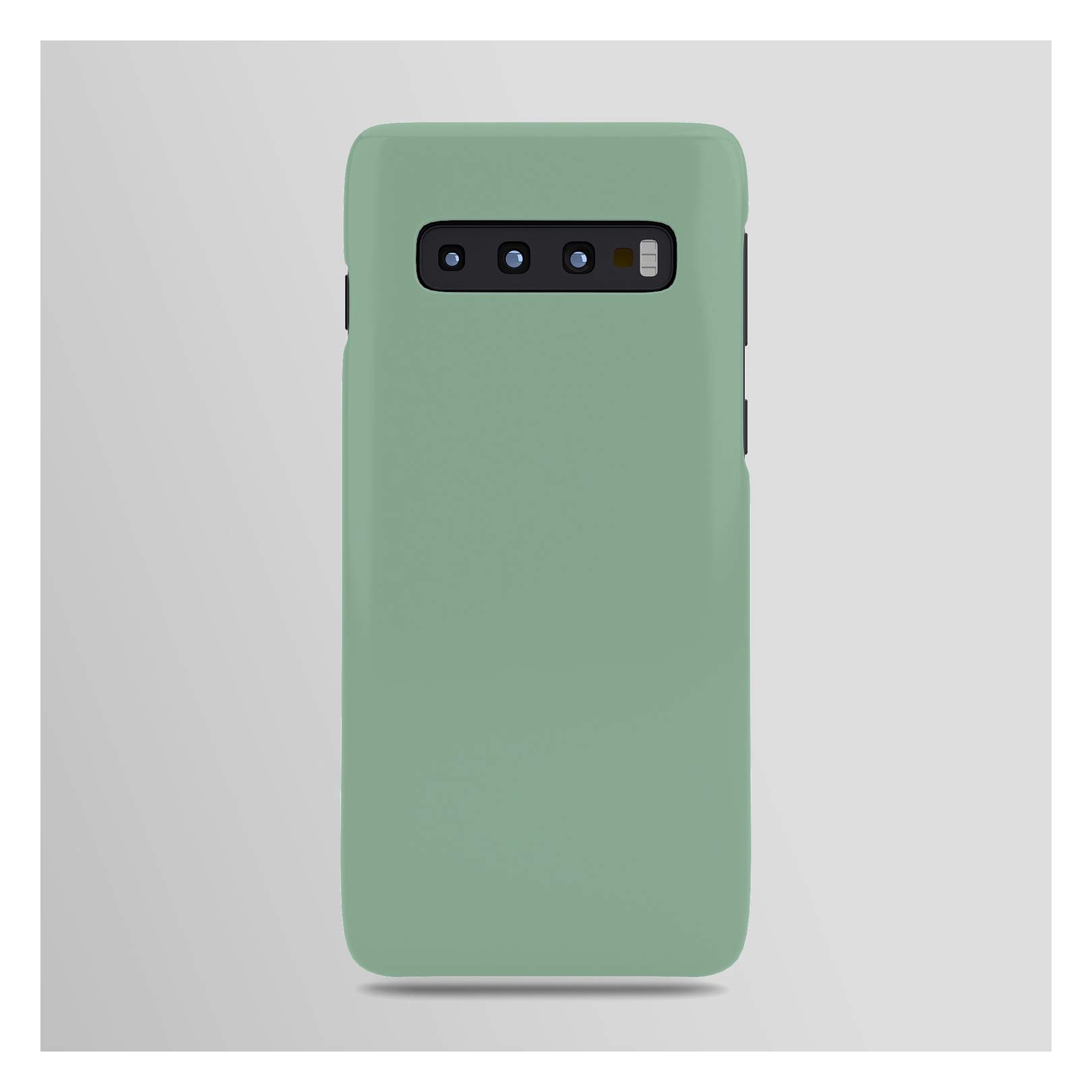Premium Sage Green Protective Phone Case for Samsung Galaxy S10 - Durable Matte Finish Android Cover - Perfect for Work, Travel & Everyday Use