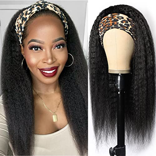 Kinky Straight Headband Wig 18