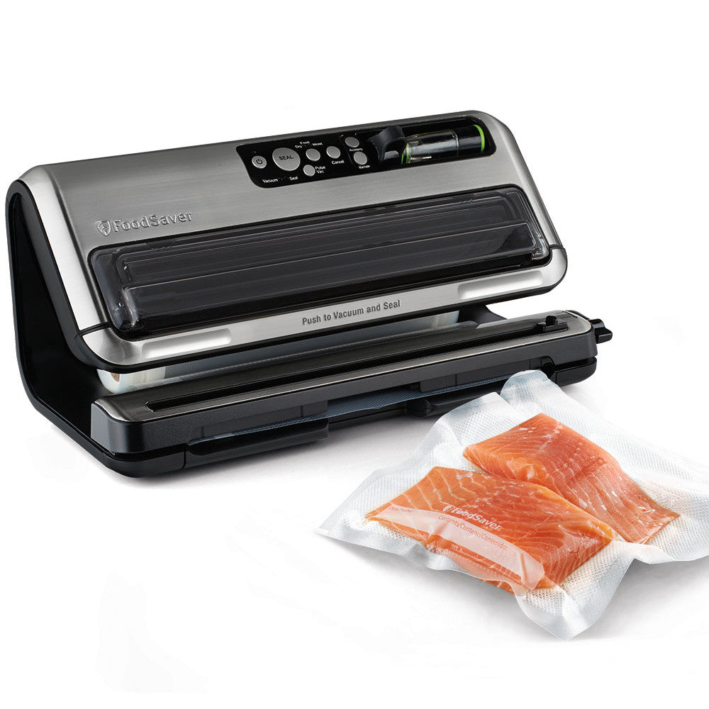 FOODSAVER FM5440 Vacuum Sealer Machine | Food Preservation System | Certified Refurbished with Full Warranty | Perfect for Meal Prep, Sous Vide & Long-Term Food Storage