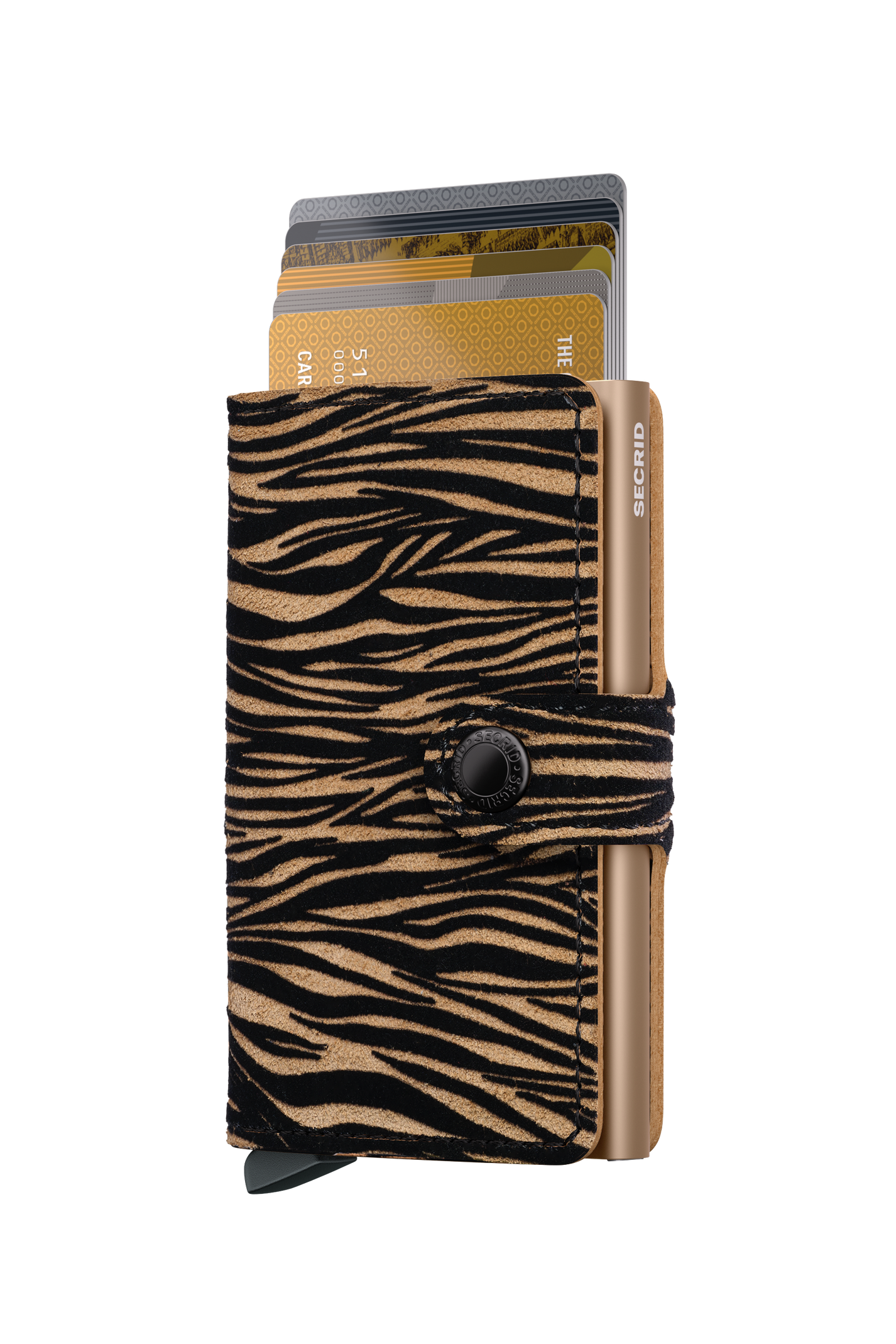 SECRID Mini Wallet - Slim RFID Blocking Zebra Print Card Holder for Men & Women | Perfect for Travel, Business & Everyday Use