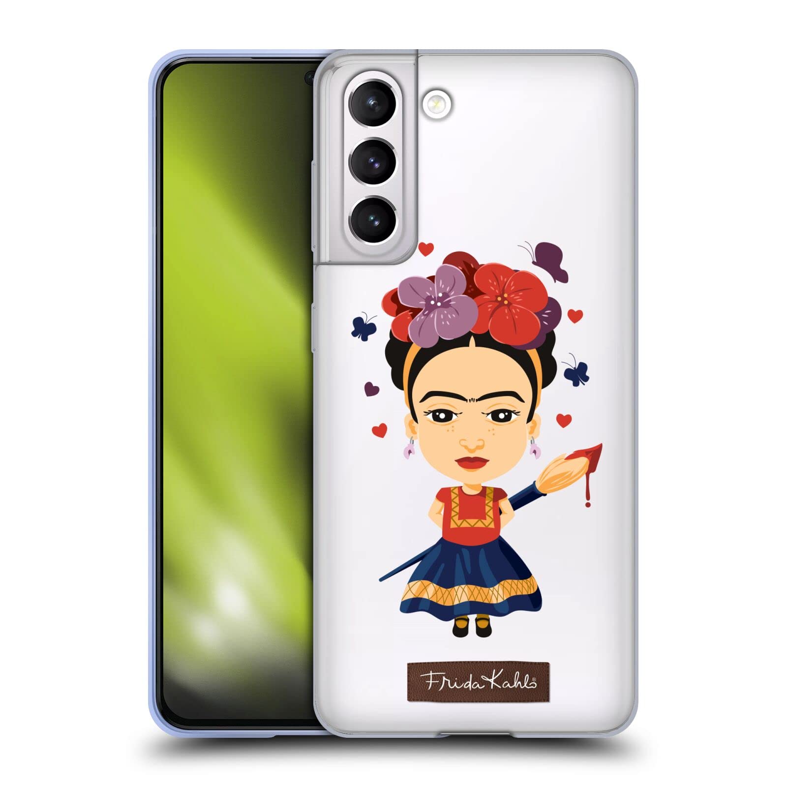 Head Case Designs Officially Licensed Frida Kahlo Doll Soft Gel Case for Samsung Galaxy S21 5G - Protective Phone Cover for Art Lovers & Daily Use