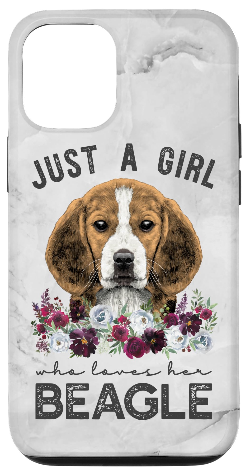 iPhone 12/12 Pro Cute Beagle Dog Design Protective Phone Case - Durable Shockproof Cover for iPhone 12 & 12 Pro - Perfect for Dog Lovers & Pet Owners (Daily Use, Outdoor Activities, Travel Protection)