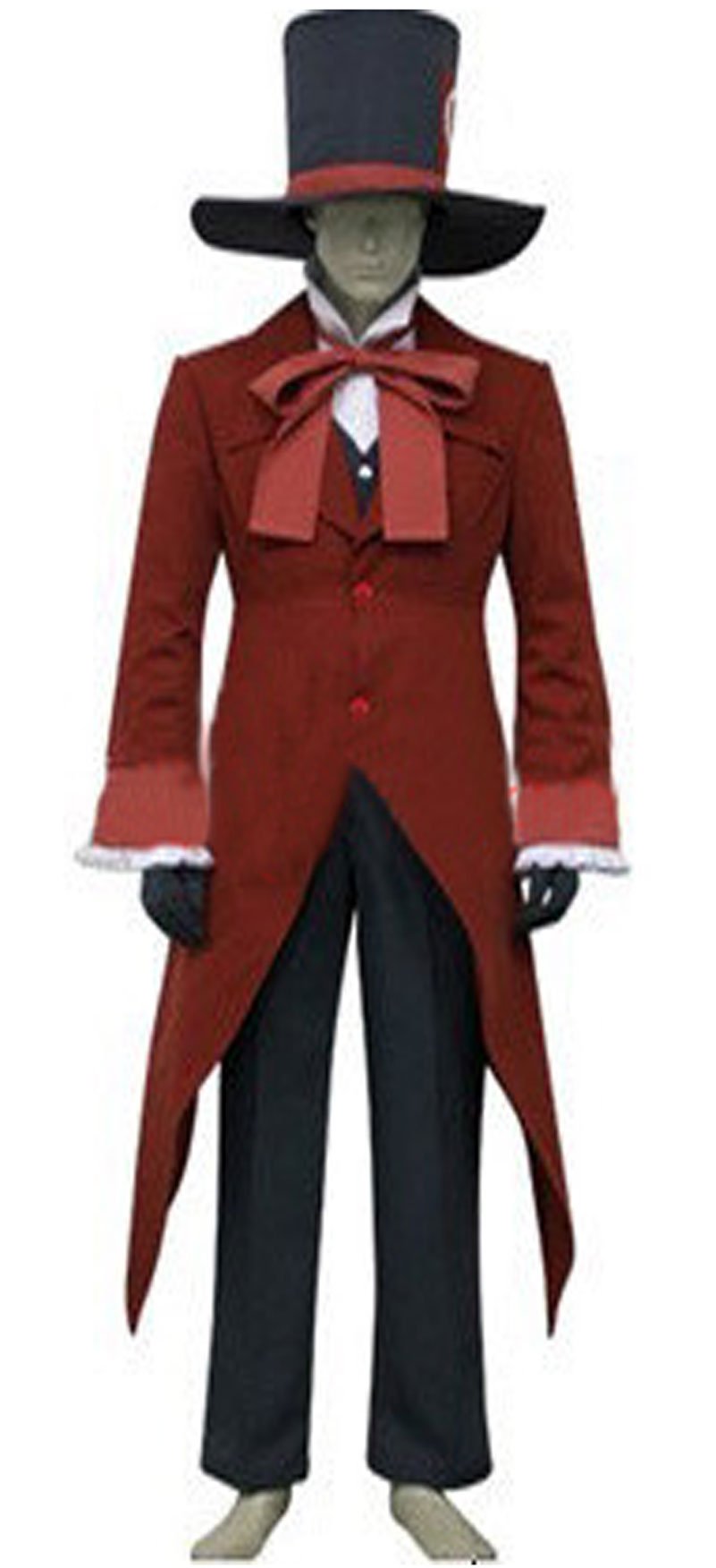 Cosnew Halloween Tamaki Suou King Red Cloak Uniform Costume - Anime Cosplay Outfit for Halloween Parties & Conventions