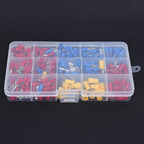 280Pcs Wire Connector Kit - Electrical Crimp Terminal Connectors for Secure Circuit & Cable Wiring | Ideal for Automotive, Home & DIY Electrical Projects