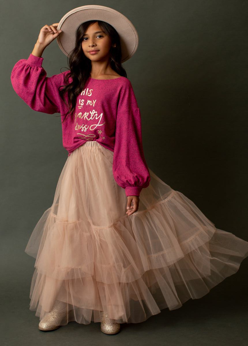 Zenni Blush Skirt for Women - Elegant & Comfortable A-Line Skirt for Casual Wear, Office, and Special Occasions