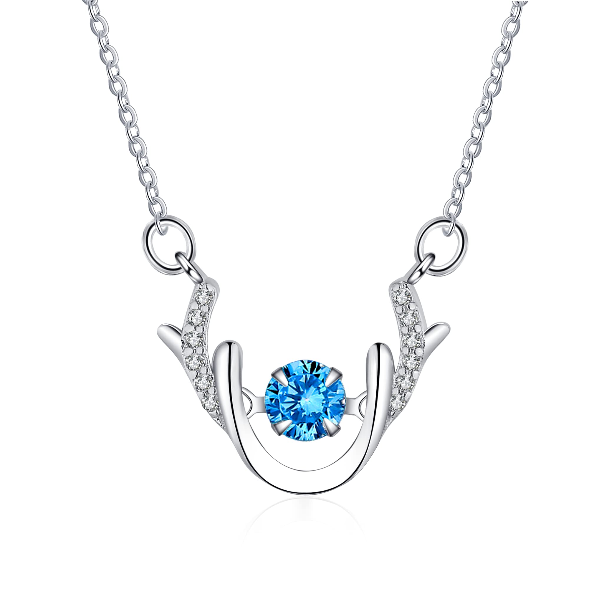 925 Sterling Silver Crystal Necklace for Women - Elegant Love Heart Pendant Jewelry, Perfect Mother's Day Gift from Son, Birthday Present for Her | Ideal for Anniversaries, Valentine's Day & Special Occasions