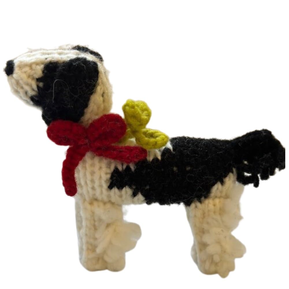 Cute Spaniel Dog Ornament - Handmade Ceramic Dog Figurine for Home Decor, Gift for Dog Lovers | Perfect for Shelf Display, Coffee Table Centerpiece, and Pet-Themed Collections