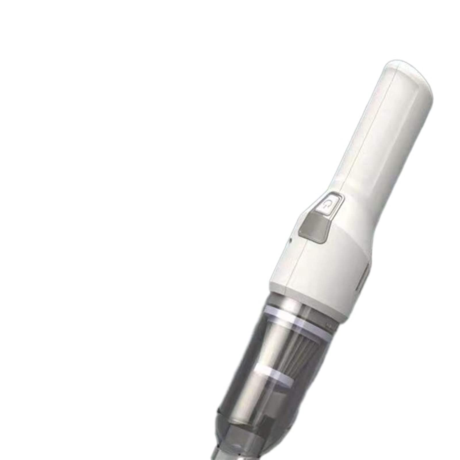 Tantisy 6000PA Powerful Wireless Car Vacuum Cleaner - Portable Handheld Cordless Vacuum with Cyclone Suction for Auto Interior Cleaning, Home Use & Pet Hair Removal (White) | Perfect for Cars, Trucks, RVs & Small Spaces