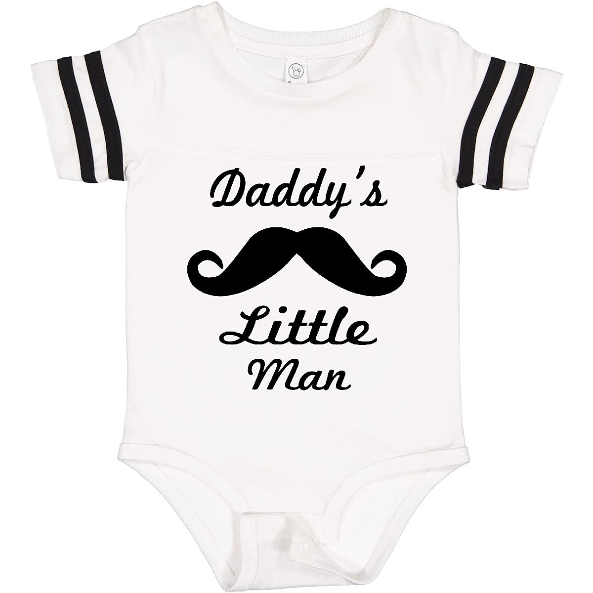 Adorable Daddy's Little Man Baby Bodysuit - Cute Infant Onesie for Newborns & Toddlers - Perfect for Family Photos, Baby Showers & Special Occasions