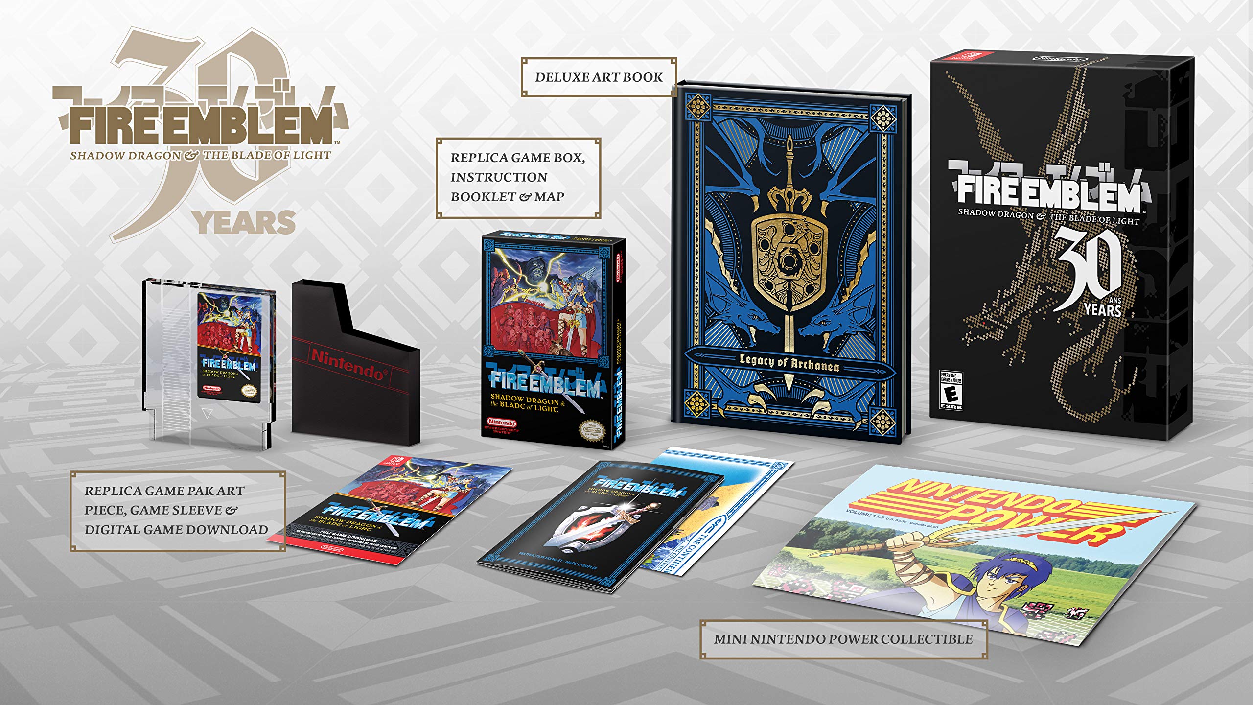 Fire Emblem 30th Anniversary Edition for Nintendo Switch - Limited Collector's Edition JRPG Game with Exclusive Content | Perfect for Fans, Collectors and RPG Gamers | Great for Gaming Nights and Special Occasions