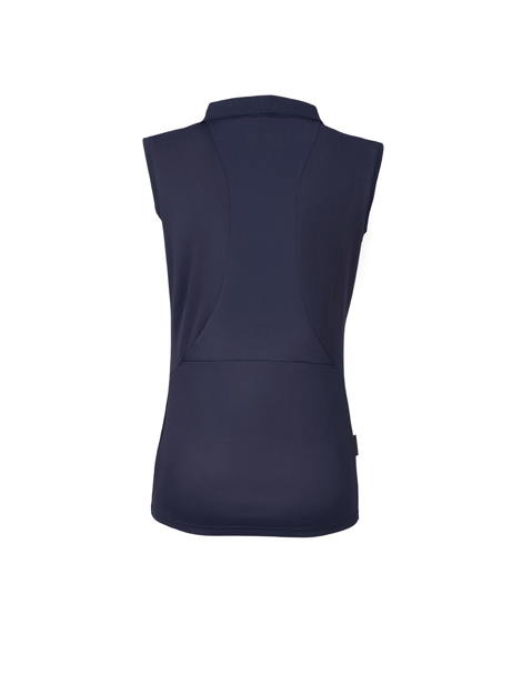 Pikeur Jarla Sleeveless Polo Shirt for Women - Breathable Summer Riding Top - Equestrian & Casual Wear for Horseback Riding & Outdoor Activities