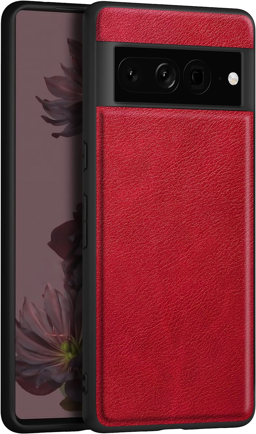 Premium Leather Luxury Case for Google Pixel 7 Pro - Slim Protective Phone Cover with Card Slot - Perfect for Business, Travel & Everyday Use